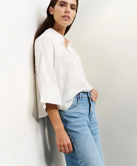 YAYA Blouse Woven-In Details
