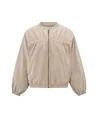 YAYA Bomberjack Nylon Cropped