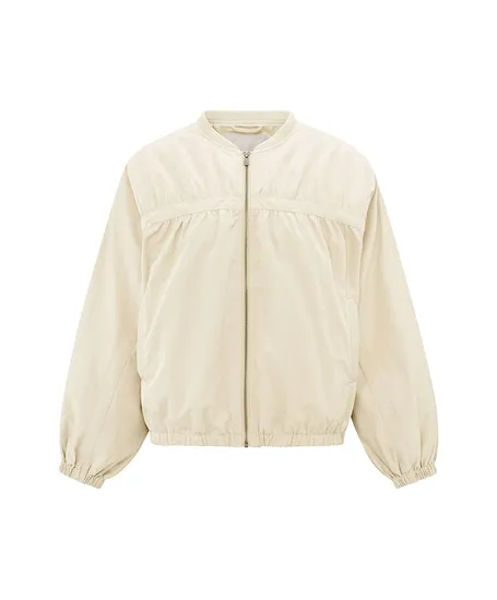 YAYA Bomberjack Nylon Cropped