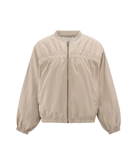 YAYA Bomberjack Nylon Cropped