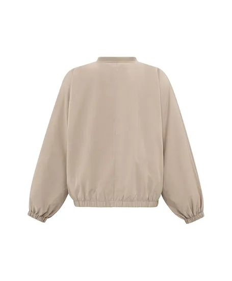 YAYA Bomberjack Nylon Cropped