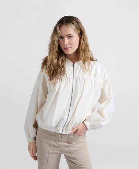 YAYA Bomberjack Nylon Cropped