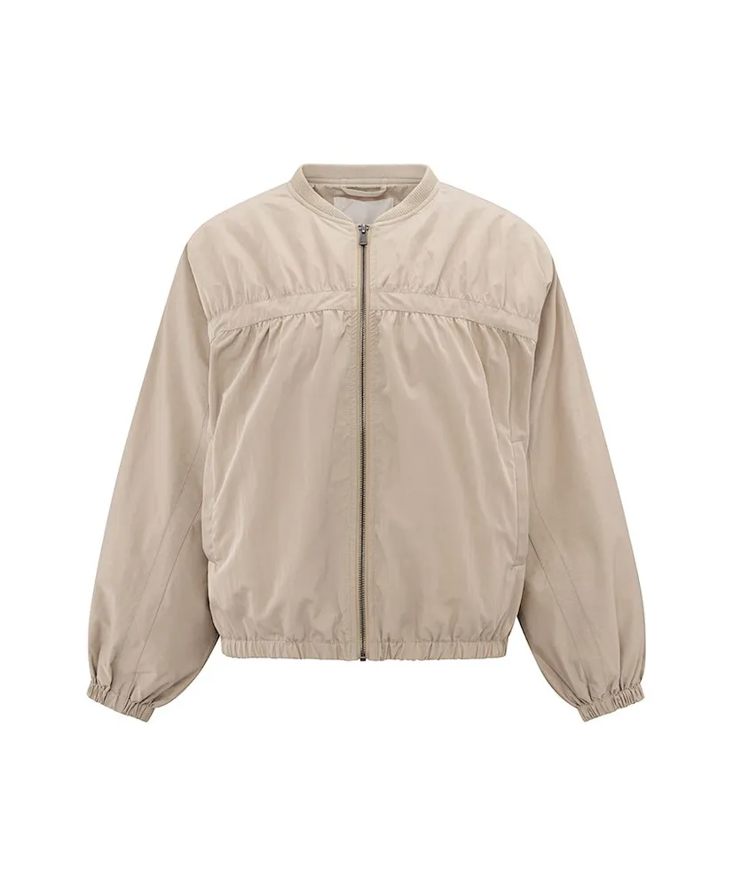 YAYA Bomberjack Nylon Cropped