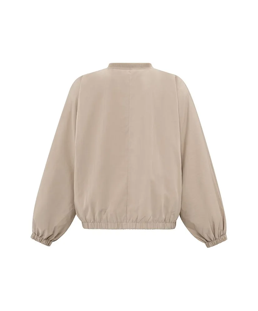 YAYA Bomberjack Nylon Cropped