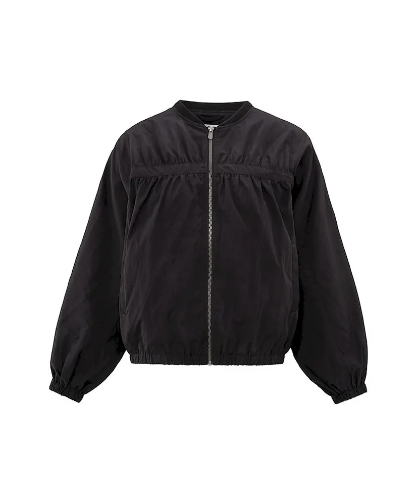 YAYA Bomberjack Nylon Cropped
