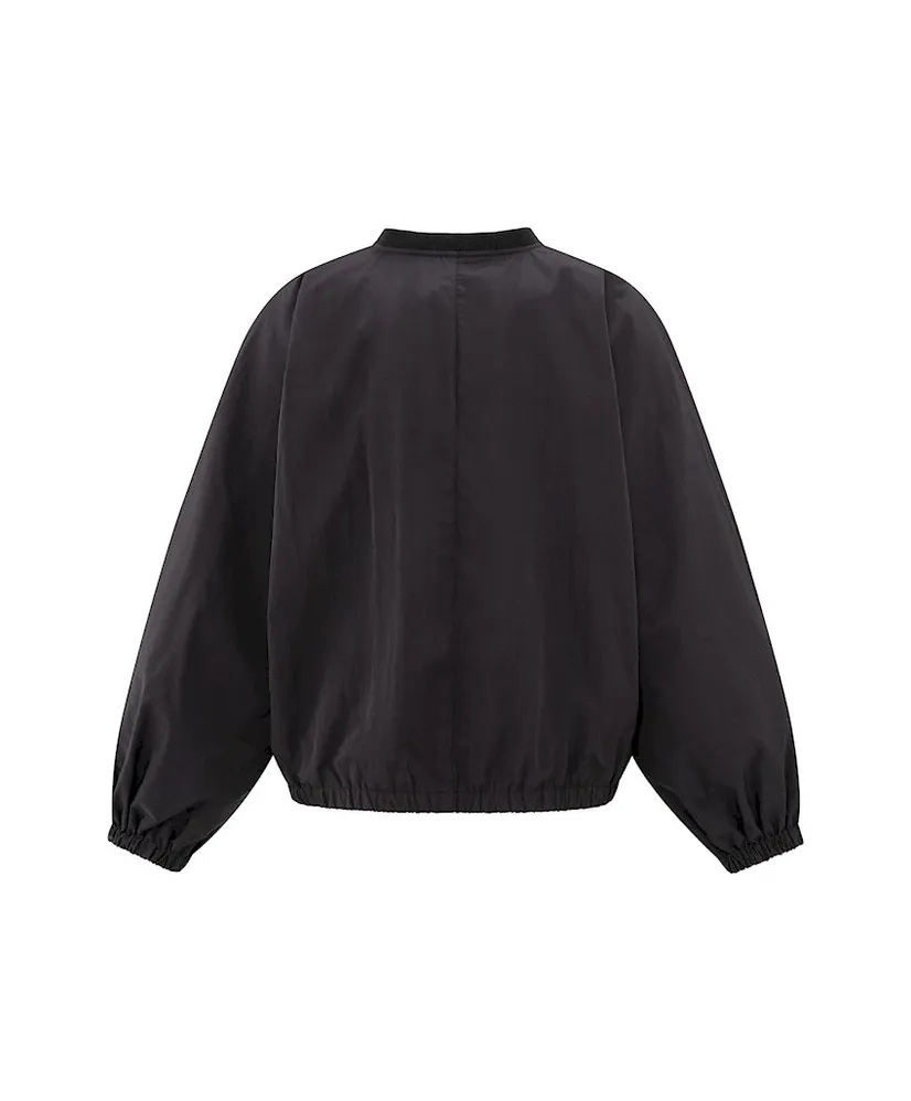 YAYA Bomberjack Nylon Cropped