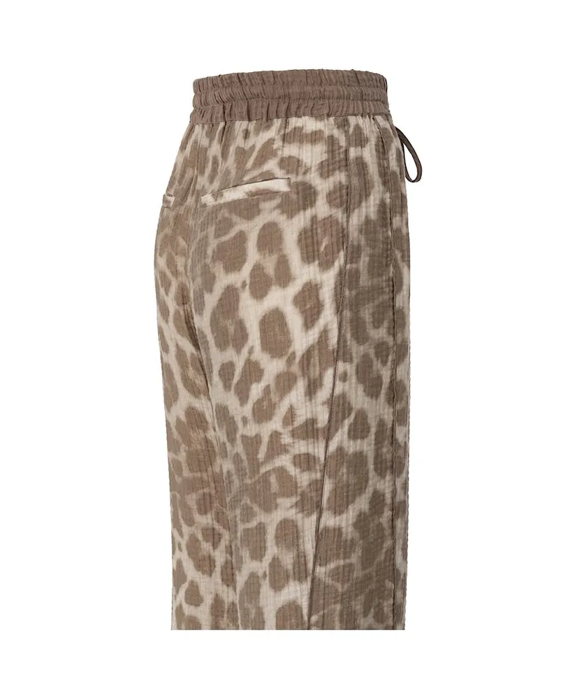 YAYA Broek Leopard