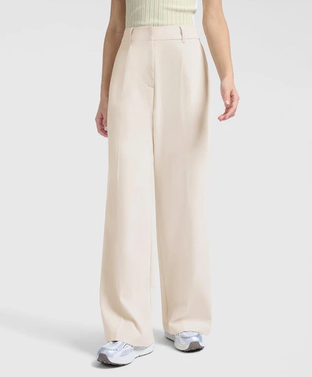 YAYA Broek Stripe Wide Leg