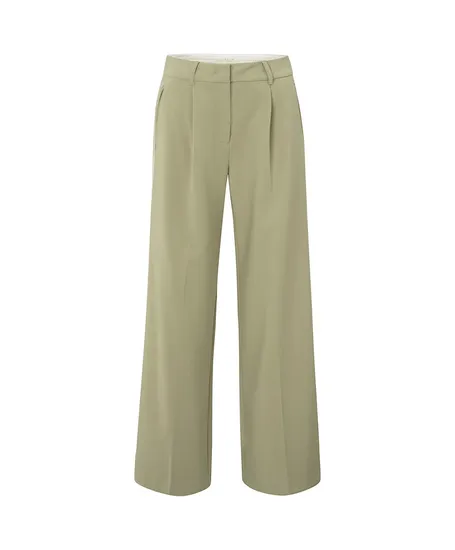 YAYA Broek Stripe Wide Leg