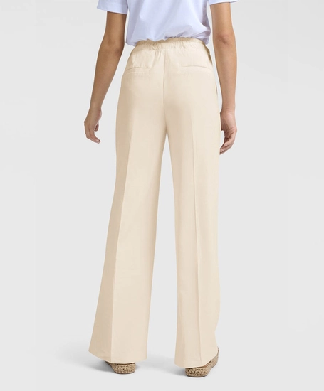 YAYA Broek Wide Leg Effen