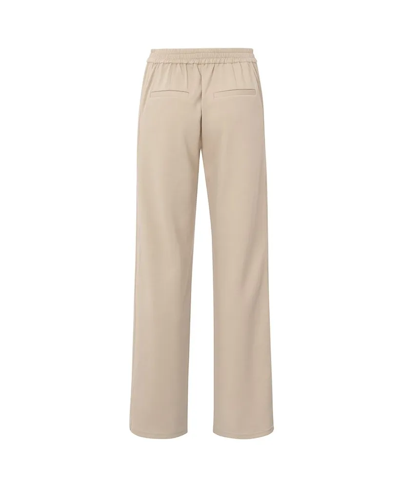 YAYA Broek Wide Leg Effen