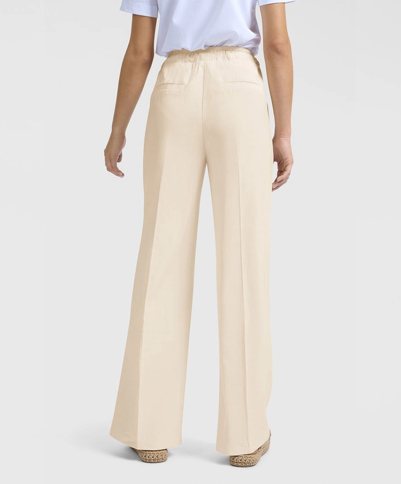 YAYA Broek Wide Leg Effen