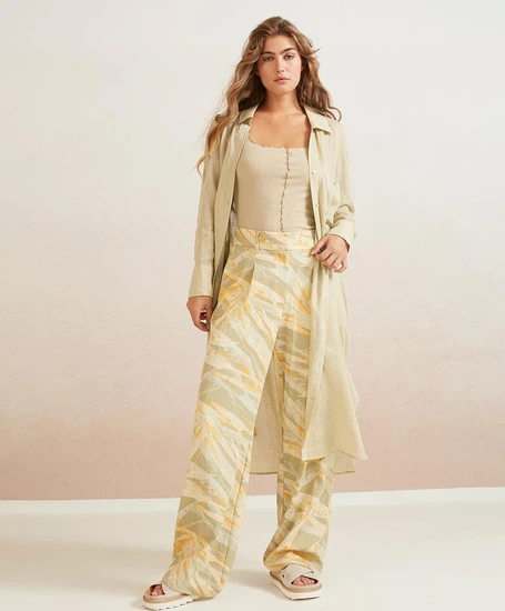 YAYA Broek Wide Leg High Waist
