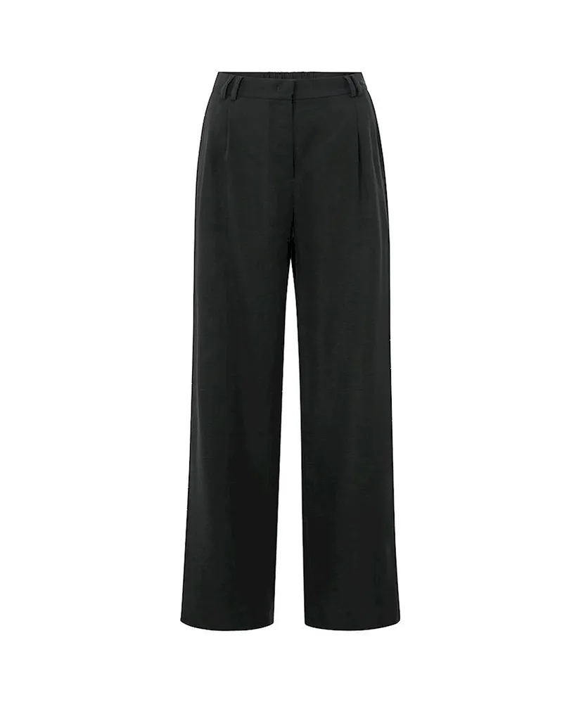 YAYA Broek Wide Leg Linnen