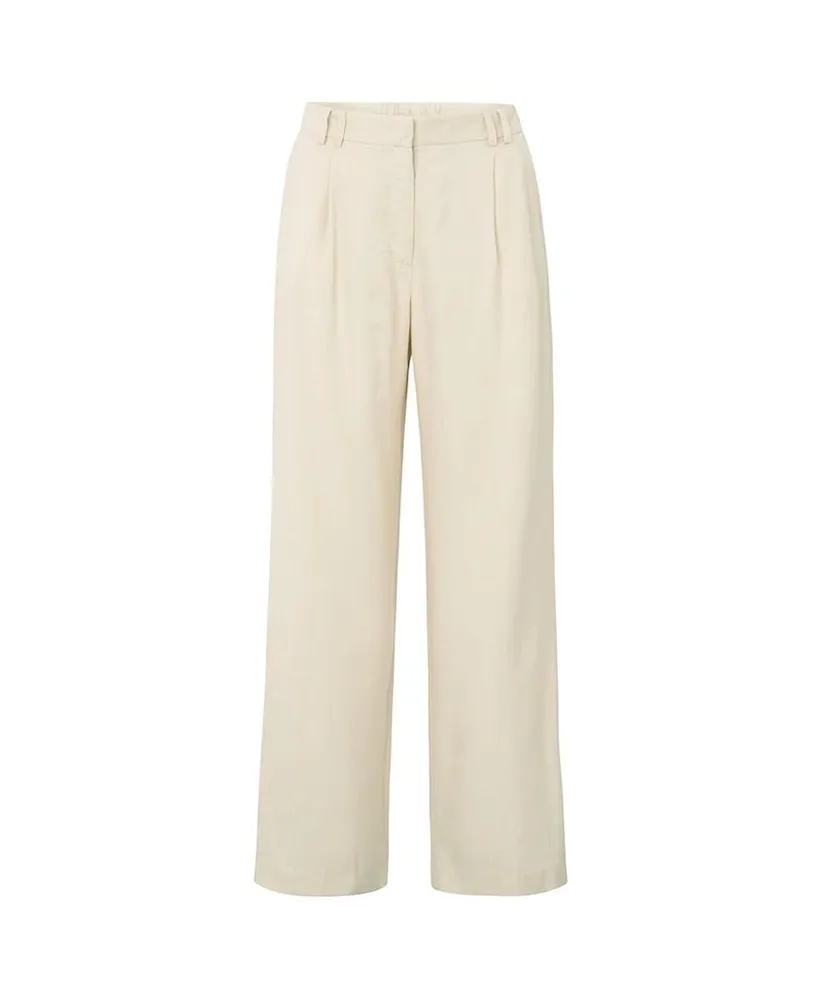YAYA Broek Wide Leg Linnen