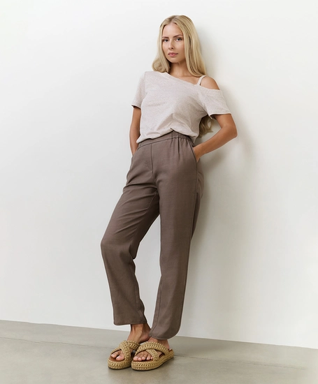 YAYA Broek Woven Curved