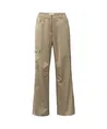 YAYA Cargo Broek Satin Wide Leg
