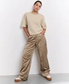 YAYA Cargo Broek Satin Wide Leg