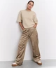 YAYA Cargo Broek Satin Wide Leg