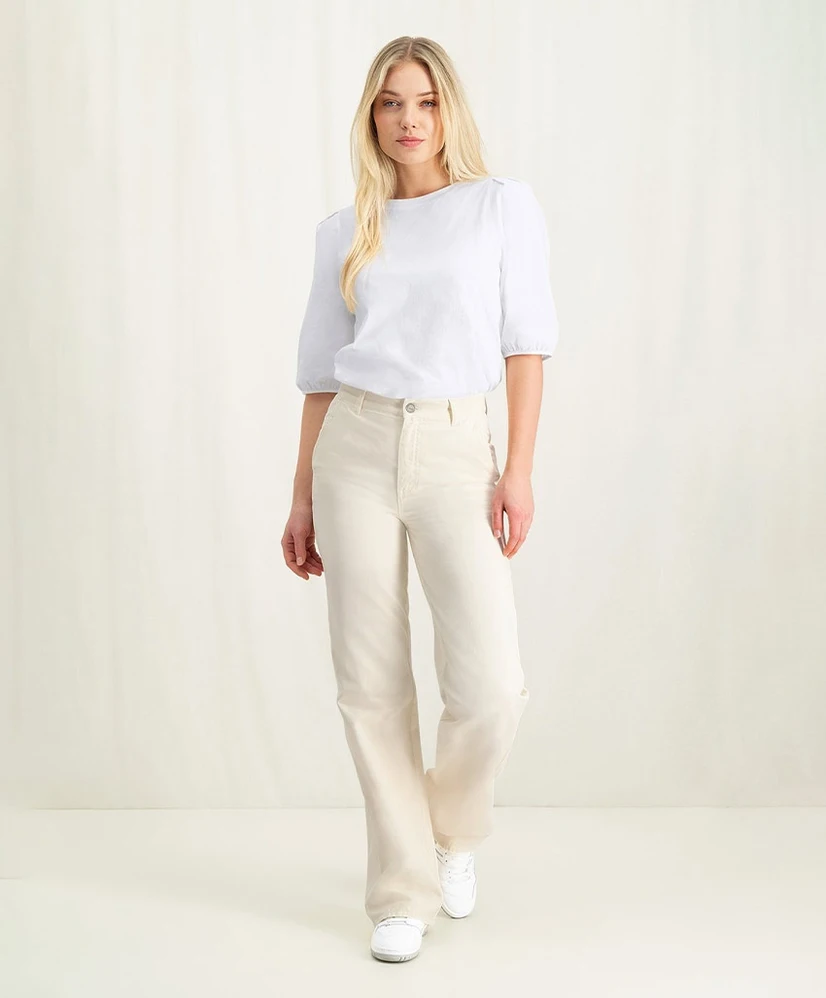 YAYA Chino Jeans Wide Leg