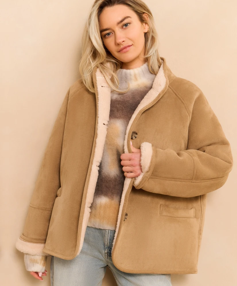 YAYA Coat Jas Faux
