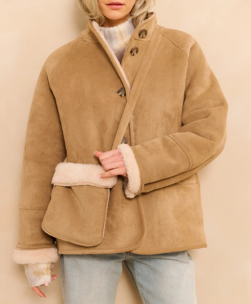 YAYA Coat Jas Faux