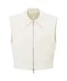YAYA Cropped Gilet Effen