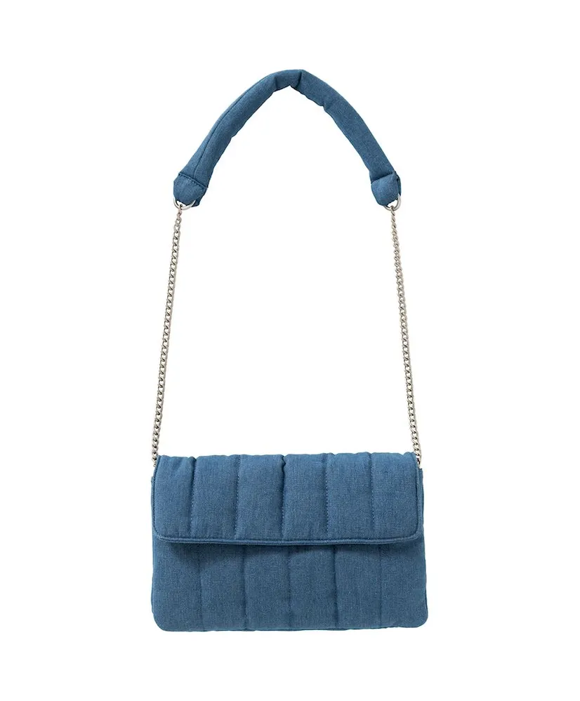 YAYA Crossbody Tas Padded Denim