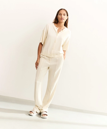 YAYA Flared Broek Strikceintuur