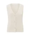 YAYA Gilet Knitted Rib