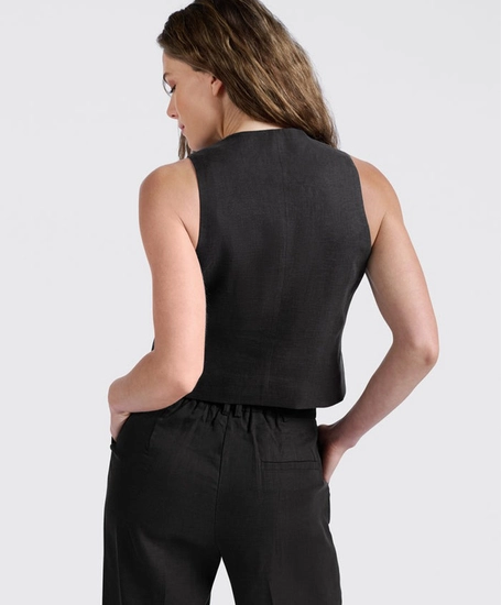 YAYA Gilet Linnen