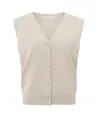 YAYA Gilet Schouderdetails