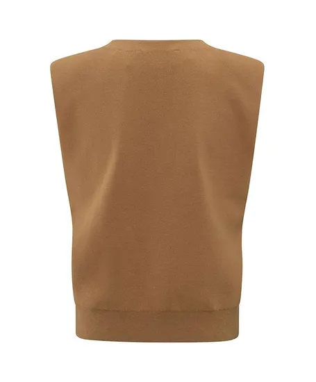YAYA Gilet Schouderdetails