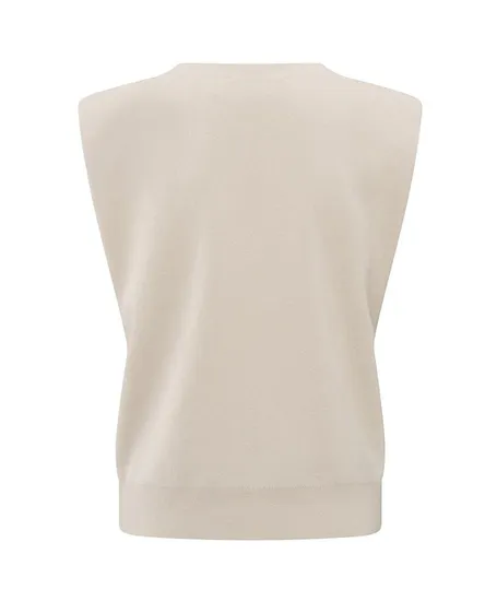 YAYA Gilet Schouderdetails
