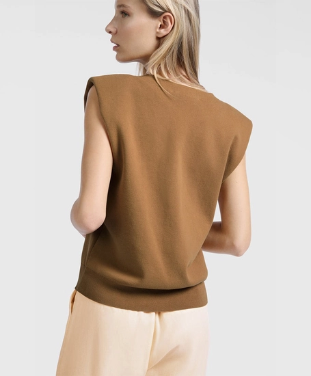 YAYA Gilet Schouderdetails