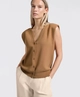 YAYA Gilet Schouderdetails