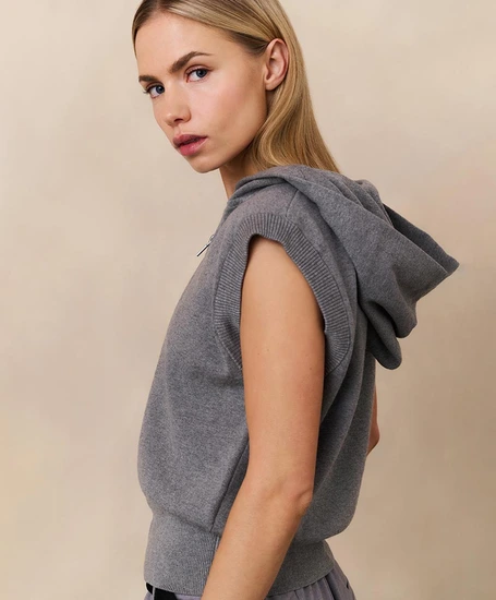 YAYA Hoodie Knitted