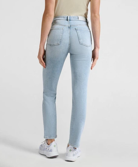 YAYA Jeans Straight Fit Overslagdetail