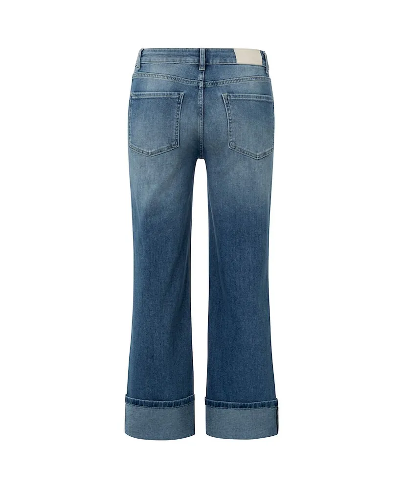 YAYA Jeans Straight Fit Roll Up