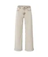 YAYA Jeans Turned-Up Hem Wide Leg