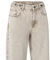 YAYA Jeans Turned-Up Hem Wide Leg