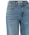 YAYA Jeans Turned-Up Hem Wide Leg