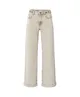YAYA Jeans Turned-Up Hem Wide Leg