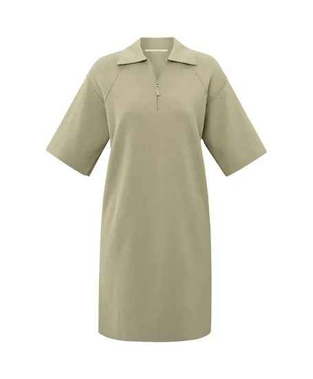 YAYA Jurk Knitted Polo