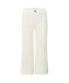 YAYA Mid waist denim w. roll-up