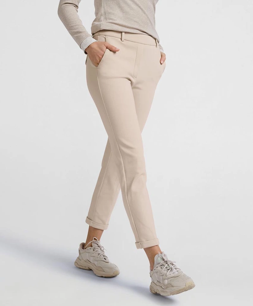 YAYA Pantalon Scuba Straight Leg