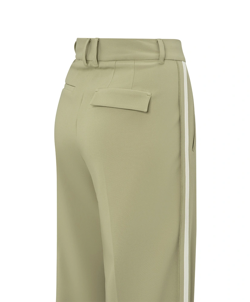 YAYA Pantalon Stripe Wide Leg