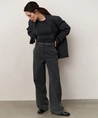 YAYA Pantalon Wide Leg Ceintuur