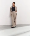 YAYA Pantalon Woven Pinstripe Wide Leg