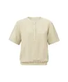 YAYA Polo Rib Print